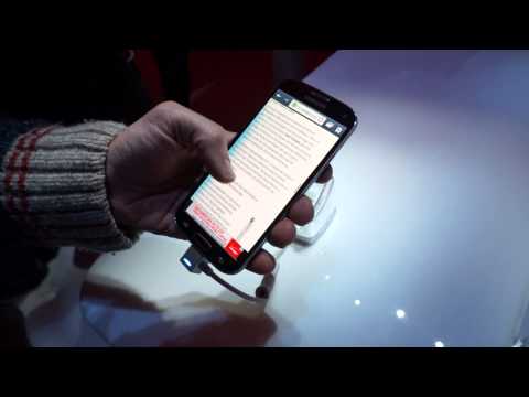 Samsung Galaxy S4 smart scroll
