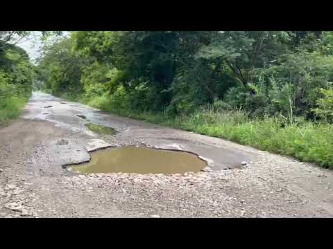 Vía en mal estado a la vereda Jagueyes municipio de San Luis de Palenque