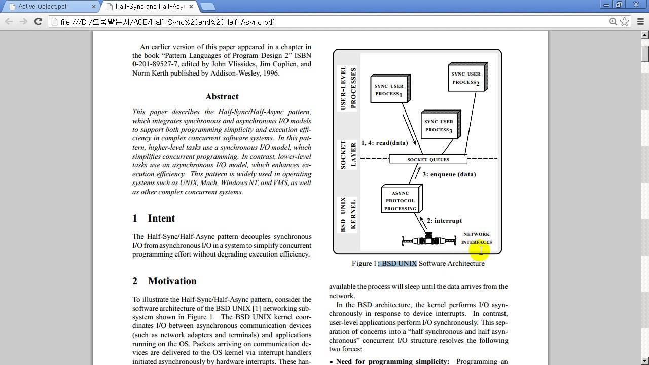 ACE Task Framework - Half-Sync/Half-Async