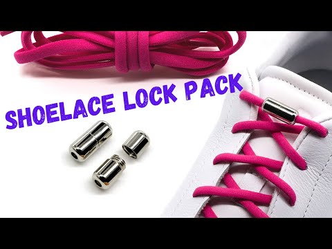 Capsule lock shoelace
