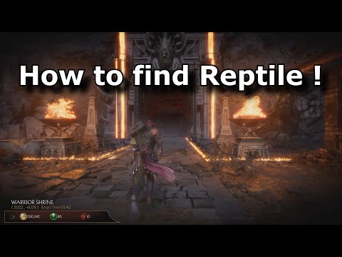 Mortal Kombat 11 - How to find Reptile in the Krypt