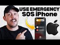 How To Use Emergency SOS On IPhone Step By Step Safety Guide