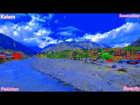 Journey Through Kalam: Swat Bridge, Enchanting Rivers, and Mystical Forests"#kalamswat #river