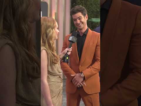 Andrew Garfield and Amelia reunite | Golden Globes