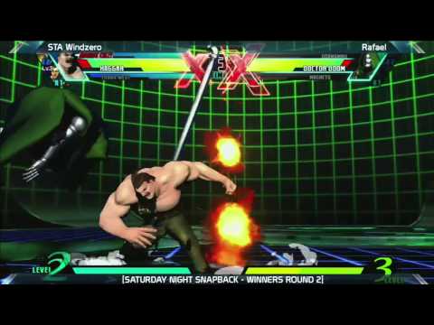 UMVC3: STA Windzero vs Rafael - Saturday Night Snapback 6.1