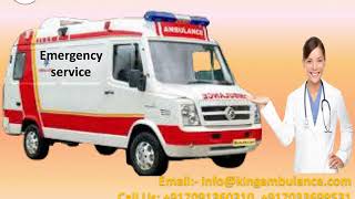 Quick Ambulance Service in Kankarbagh and Danapur by King Ambulance