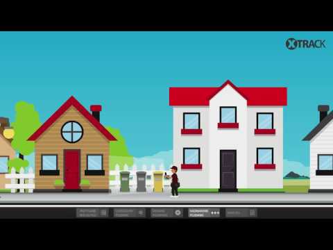 Platforma XTrack - inwentaryzaja RFID pojemników na odpady w terenie, identyfikacja RFID