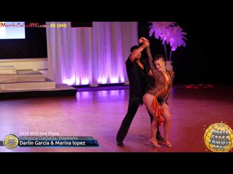 WSS16 - Professional ChaChaCha 2nd Place Darlin Garcia & Marina Lopez
