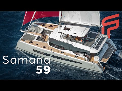 Samana 59, volume and elegant design | By Fountaine Pajot