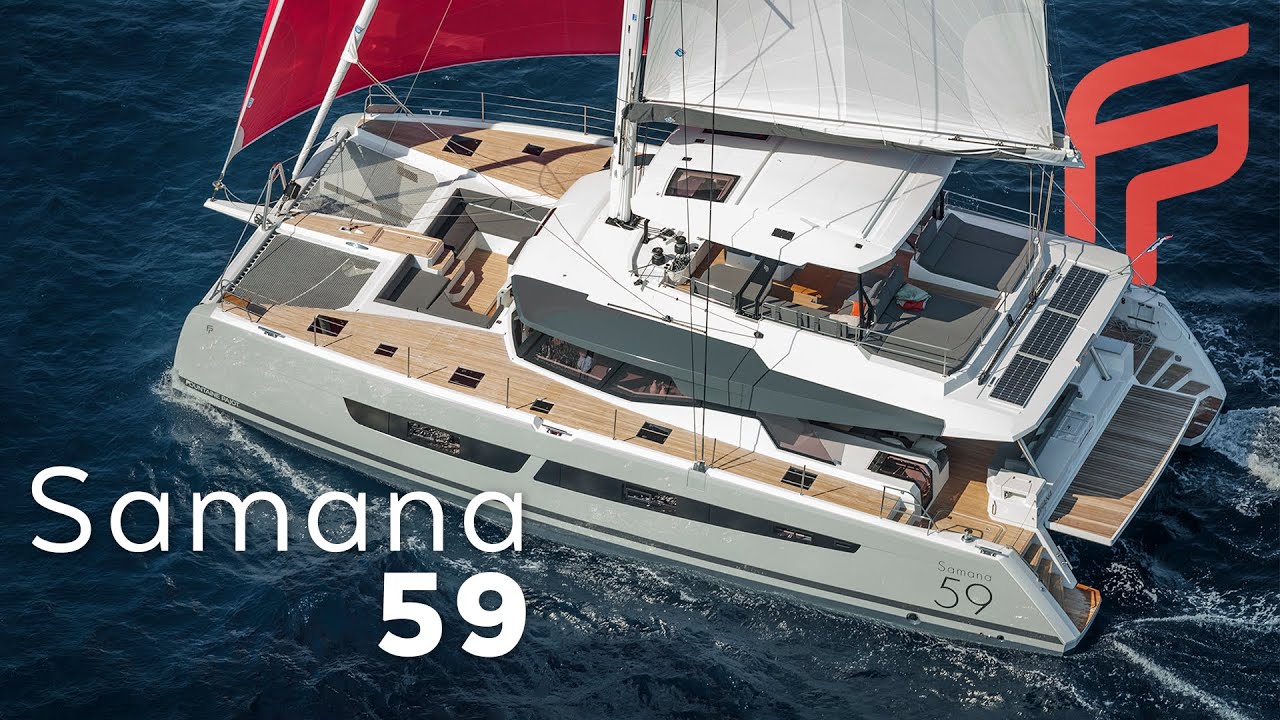 Samana 59, volume and elegant design | By Fountaine Pajot