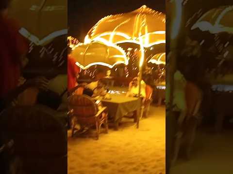 night life in Goa !! baga beach goa || dinner #music #song #bollywood