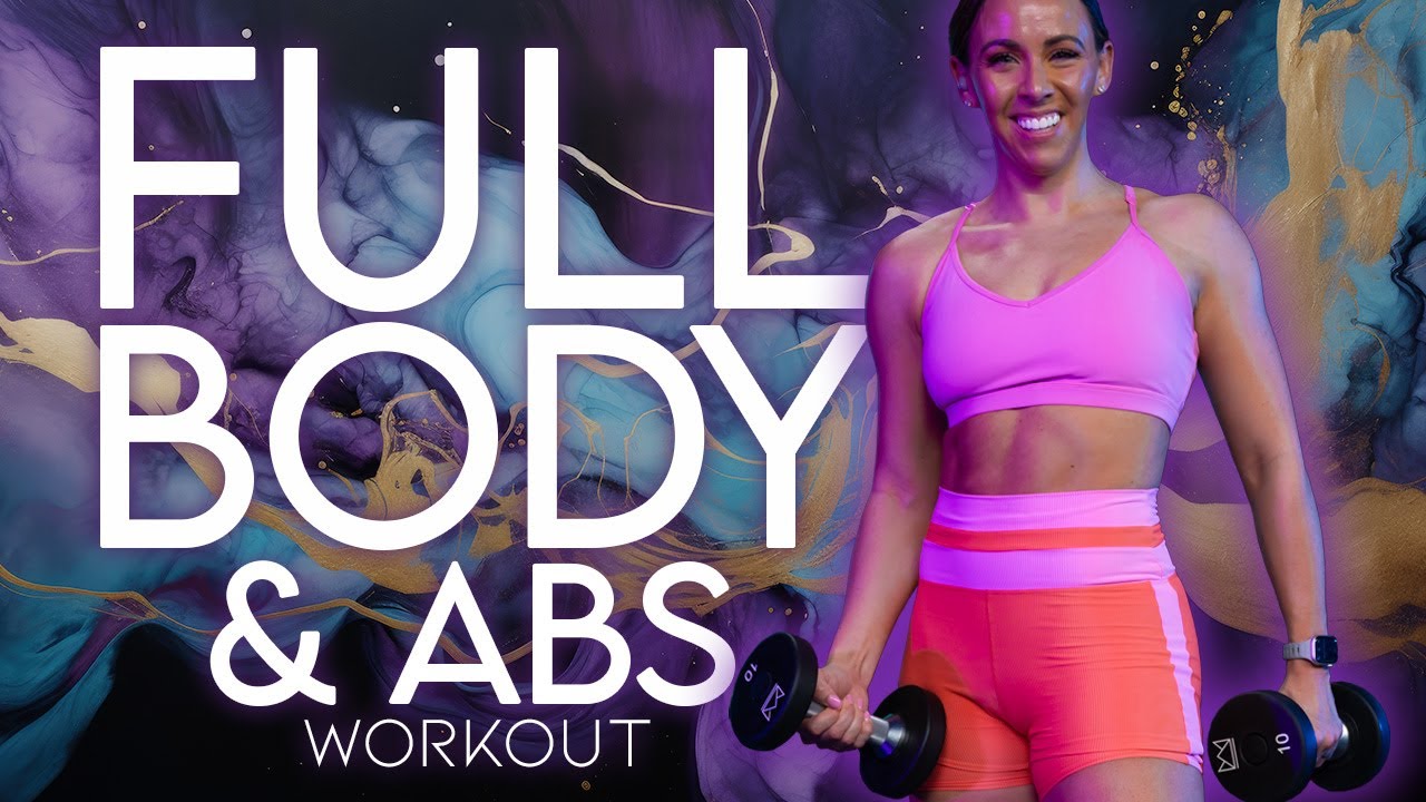 40 Minute Full Body and Abs Workout | FLEX - Day 6 #fullbodyworkout #strengthtraining