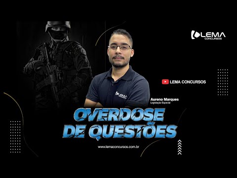 OVERDOSE DE QUESTÕES -  Estatuto do Desarmamento - Prof. Aureno Marques | Lema Concursos