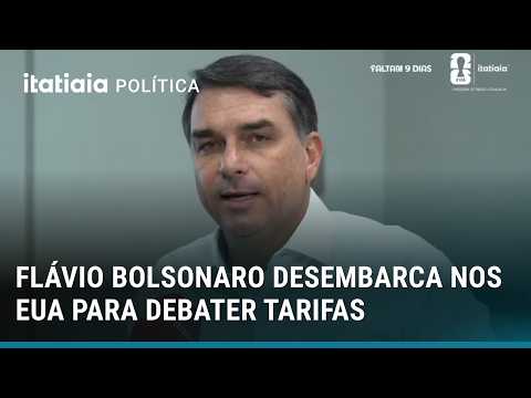 SAIBA QUAIS PONTOS FLÁVIO BOLSONARO IRÁ DEFENDER EM AUDIÊNCIA PÚBLICA NOS EUA SOBRE TARIFAS