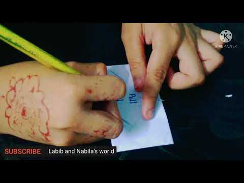 DiY Birthday craft ideas by Labib and Nabila's world.