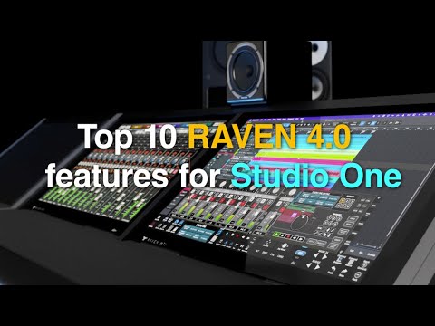 RAVEN 4.0 Studio One Top 10 Features