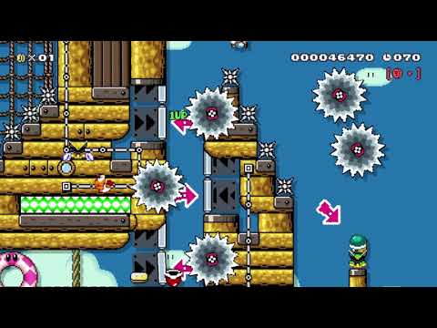 Super Mario Maker - Sky Shell Shatter x3
