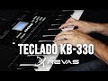 Teclado Roland Revas Arranjador 61 Teclas Kb-330 Com Fonte- Nota fiscal e Garantia