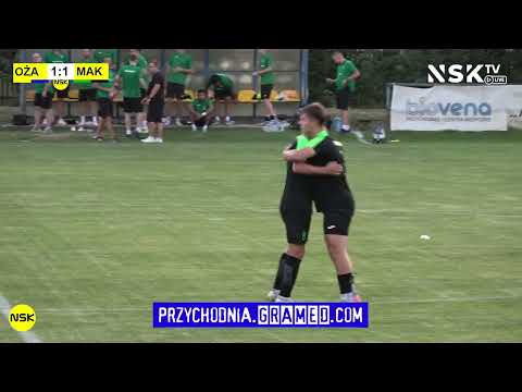 tv.nsk.pl [1:1 bramka] KS Ożarowianka Ożarów Maz - MKS Makowianka Maków Maz 3:2 (2:1) 2025-08-15 19