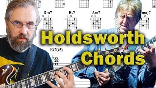 Allan Holdsworth Chords on a Jazz Standard - Advanced Modern Chord Voicings - Guitar Lesson