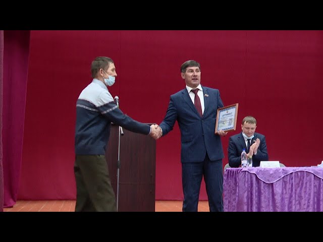 Сертификат на доильный аппарат вручён  Сергею Ермишкину