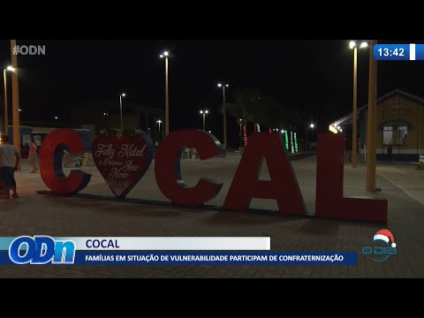 Famílias em situação de vulnerabilidade participam de confraternização em Cocal 23 12 2021