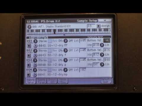 Korg M50: Setting Up Drum Kits Part 1 | UniqueSquared.com
