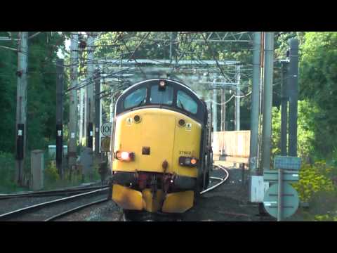 37602/37611 6k73 Sellafield - Crewe flasks 6th August 2012