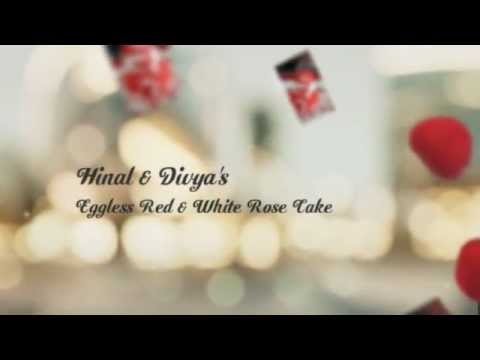Eggless Wedding Cake - Hinal and Divya