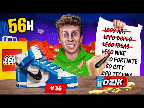 I HAD TO ASSEMBLE EVERY LEGO SERIES BEFORE I GO TO SLEEP!