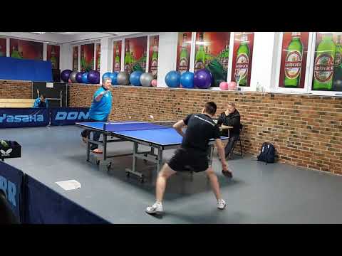 ŽUPANIĆ Željko -  GODINA Filip 2:3, 8.KOLO 1.HL MUŠKI ISTOK, 3.2.2018.