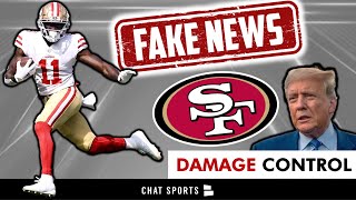 Why Brandon Aiyuk's Agent Is Calling Trade Rumors FAKE NEWS On Twitter | 49ers News With Grant Cohn