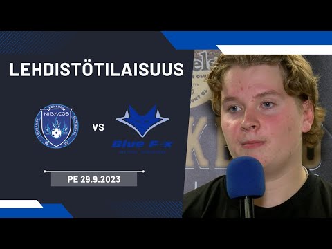 Nibacos - Blue Fox pe 29.9.2023 | Lehdistötilaisuus