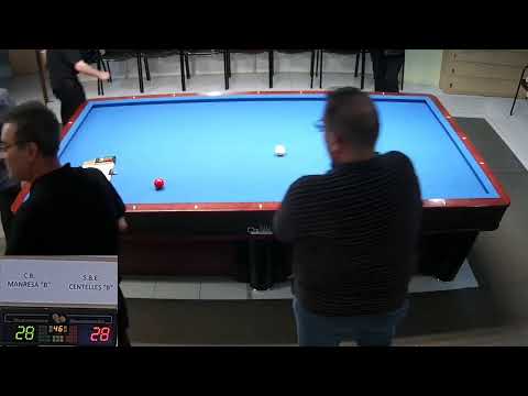 LLIGA CATALANA 3 BANDAS .C.B. MANRESA "B"-S.B.E. CENTELLES "B"