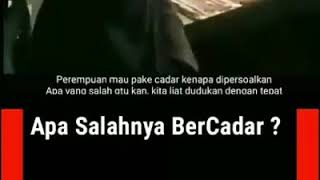 Download lagu apa salahnya bercadar ? l ust.adi hidayat mp3