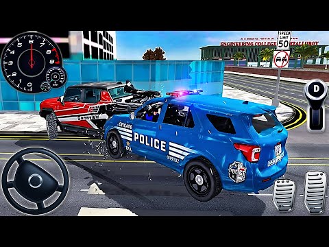 Police Car Chase  Multi-Storey 3D - Real Cop Cars Driving Simulator - Android GamePlay