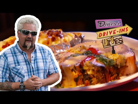 Guy Fieri Eats Turducken in Sarasota, Florida | Diners, Drive-Ins and Dives | Food Network