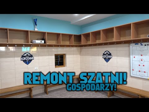 Remont kapitalny szatni ULKS Korzenna - Jesień 2019
