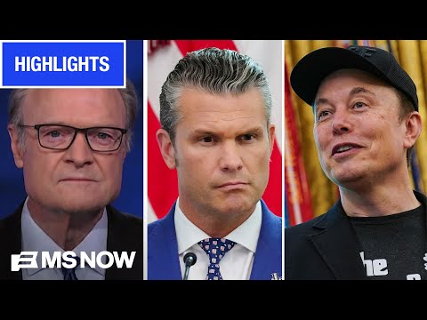 Elon Musk THREATENS Democrats in Congress | The Last Word with Lawrence O'Donnell Weekly Highlights