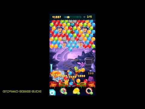 Angry Birds POP Bubble Shooter: Level 64: Walkthrough (3 STARS) HD