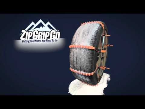 ZipGripGo Emergency Tire Traction Aid