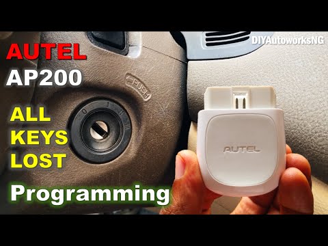 Autel AP200 Scanner / How to program all keys lost / 2003 - 2007 Accord /  How to add a key on Honda