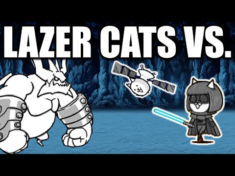 Can I Beat EOC Moon with Laser Cat Units - Battle Cats