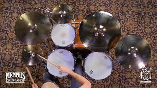 Video thumbnail for Zildjian 10" S Mini Hi Hat Cymbals - 438/441g (S10HPR-1071217N) by Memphis Drum Shop
