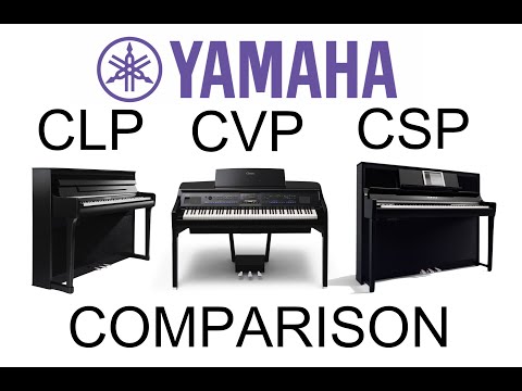 (New for 2025) Yamaha Clavinova CLP, CVP, CSP: What Are the Differences?
