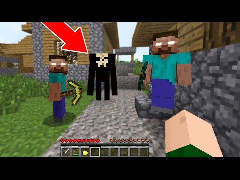 ENCONTRAMOS UM MONSTRO ASSUSTADOR COM HEROBRINE!! - Minecraft Herobrine #52