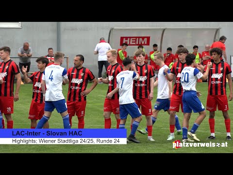 Highlights LAC - Slovan, Wiener Stadtliga 2024/25