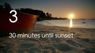 relaxingeye No. 3 - Relaxing sunset with "brain wave" music for sleep, meditation or study