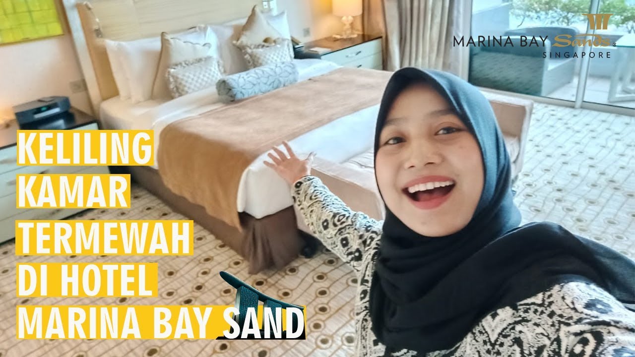 Super Lengkap Ini Kamar Termewah  di Hotel Marina Bay Sand 