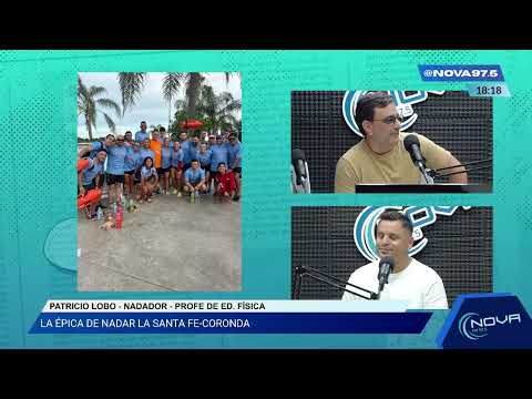 Patricio Lobo - La épica de nadar la Santa Fe-Coronda